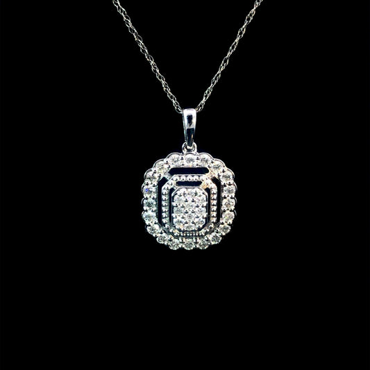 162785 - .70 ctw diamond pendant