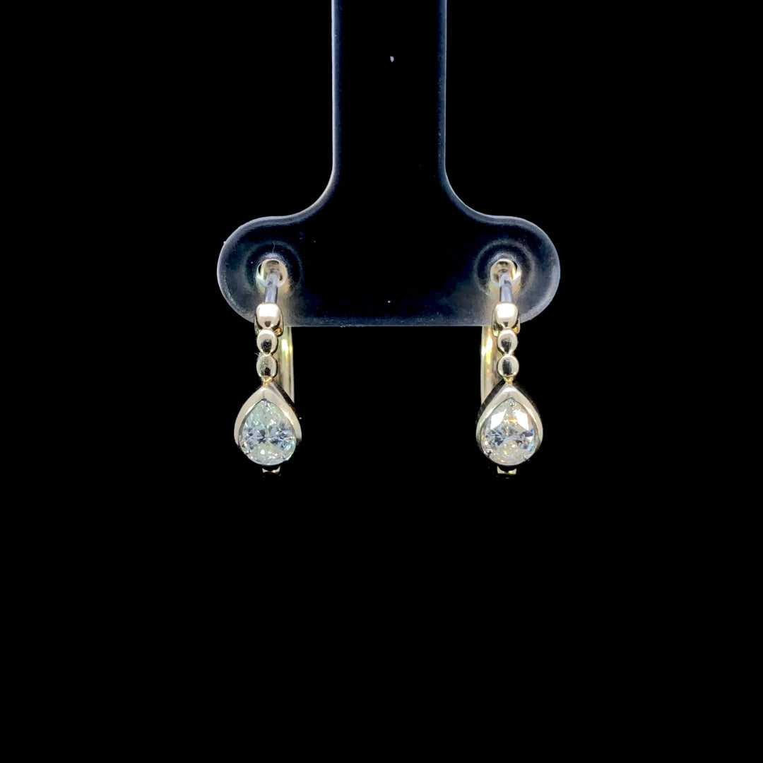 165001 - .48 ctw diamond earrings