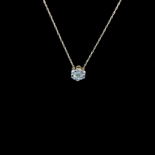 163898 - .33 ctw diamond necklace