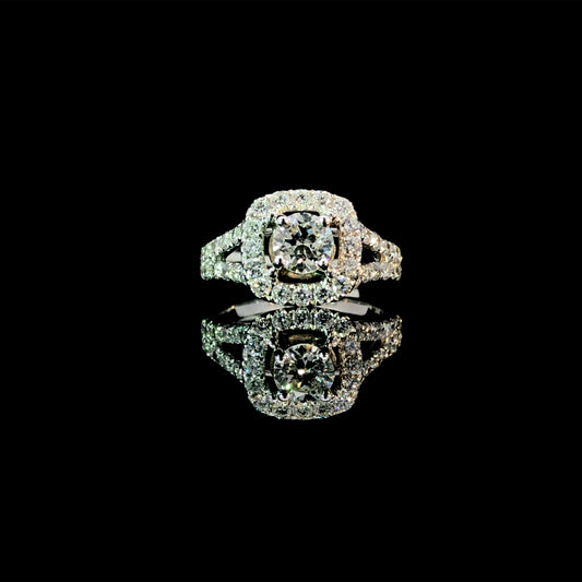 161943 - 1.56 ctw diamond ring