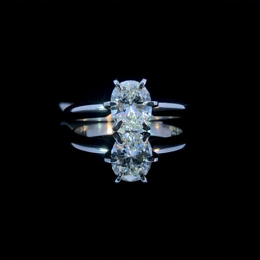 163051 - 1.01ct diamond ring