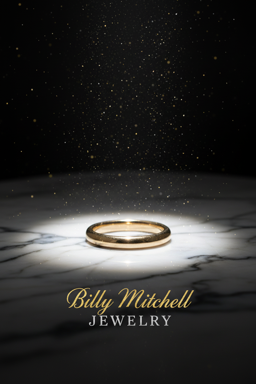 152555 - 3mm gold band