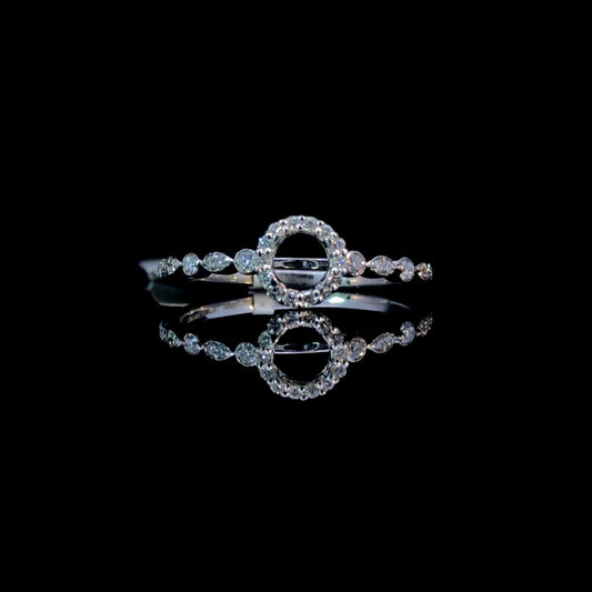 161142 - .20 ctw diamond semi mount