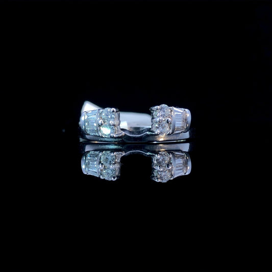 137023 - .32 ctw diamond ring wrap