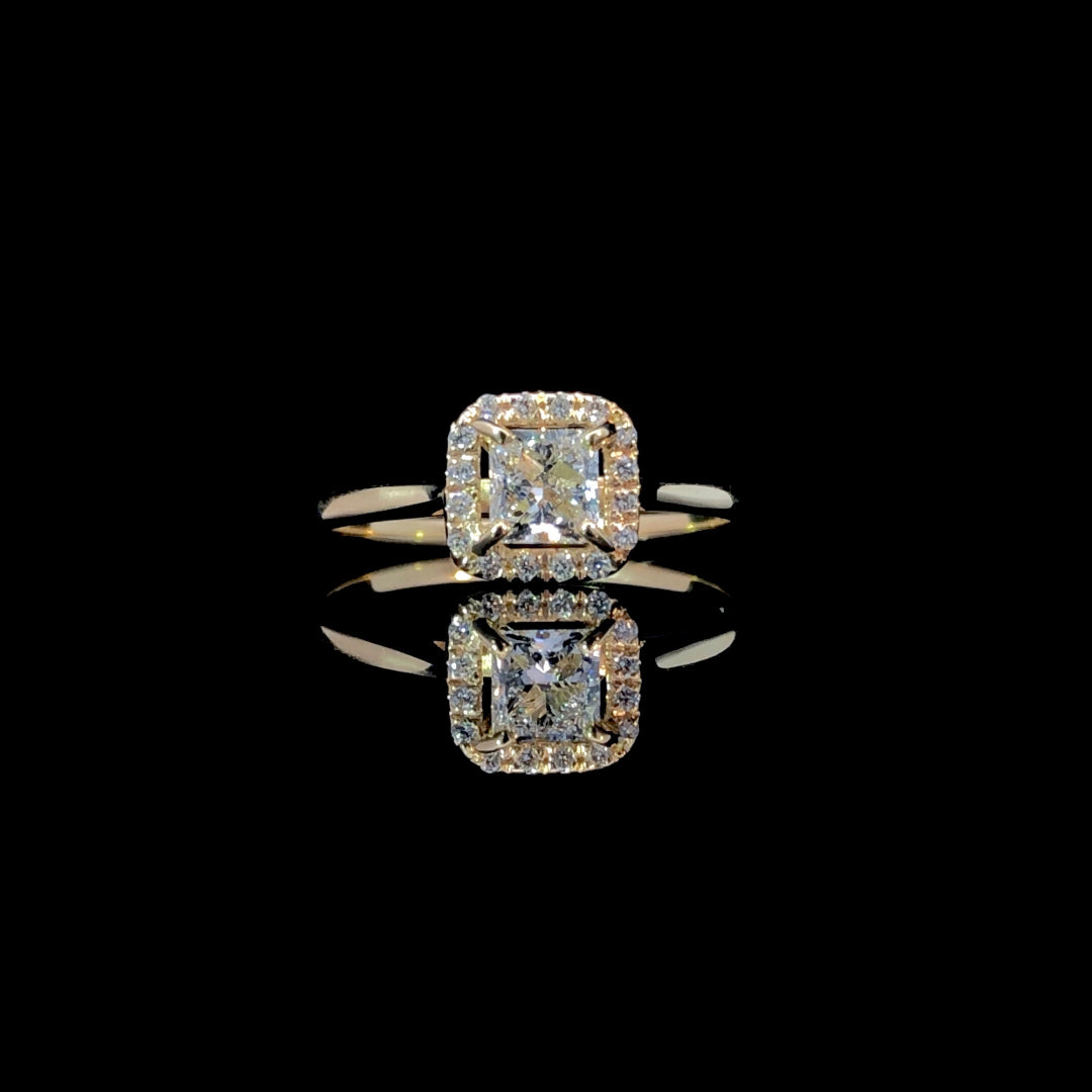 166483 - .58ctw diamond ring