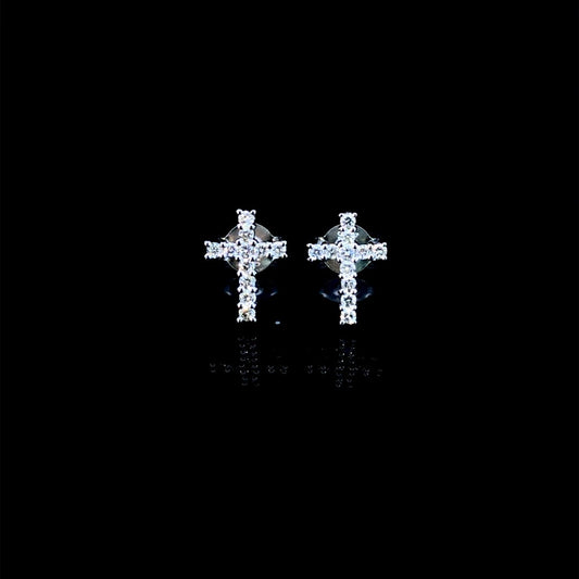 164112 - .25 ctw diamond earrings