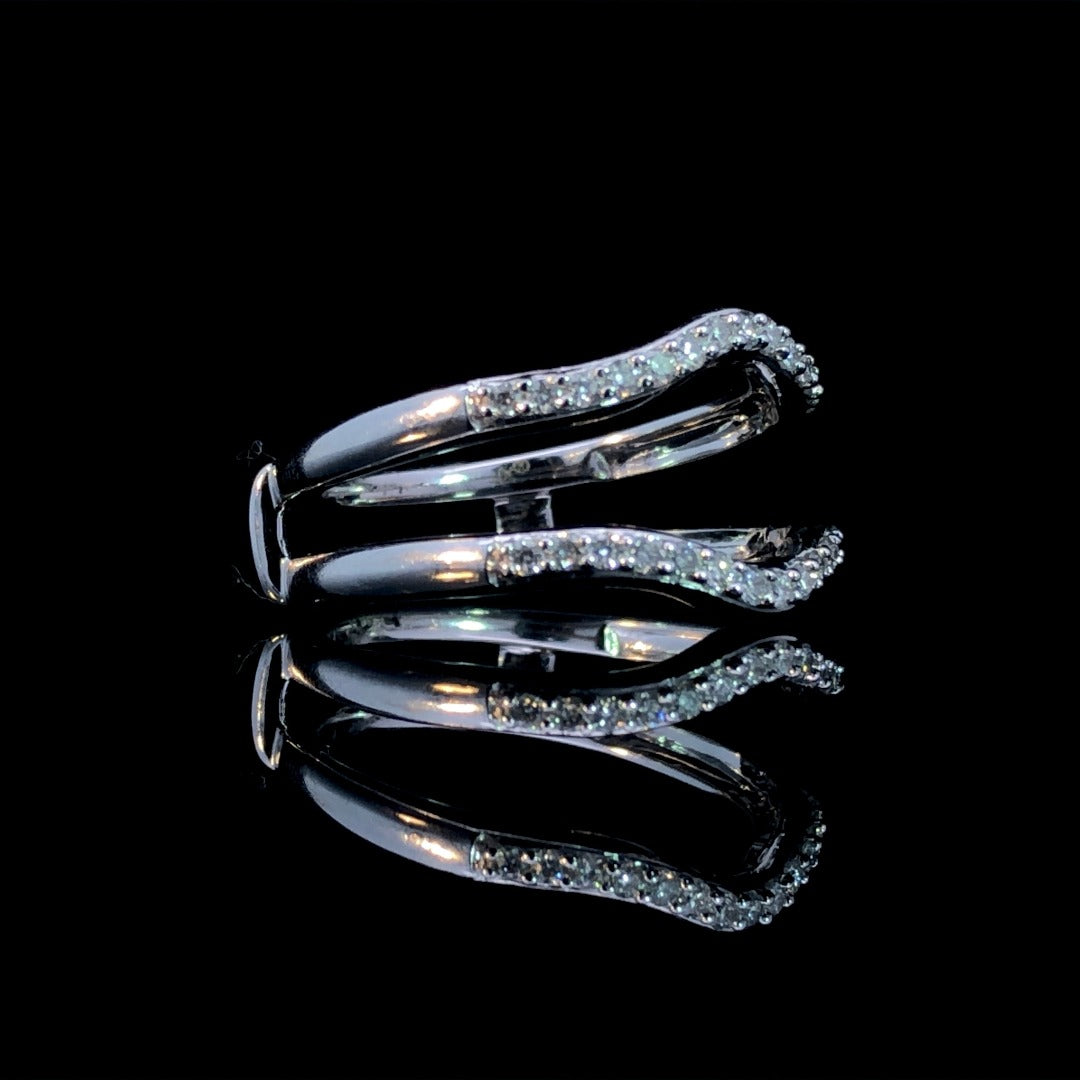 163384 - .33 ctw diamond ring guard