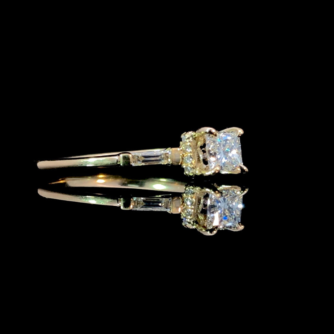 166485 - .52ctw diamond ring
