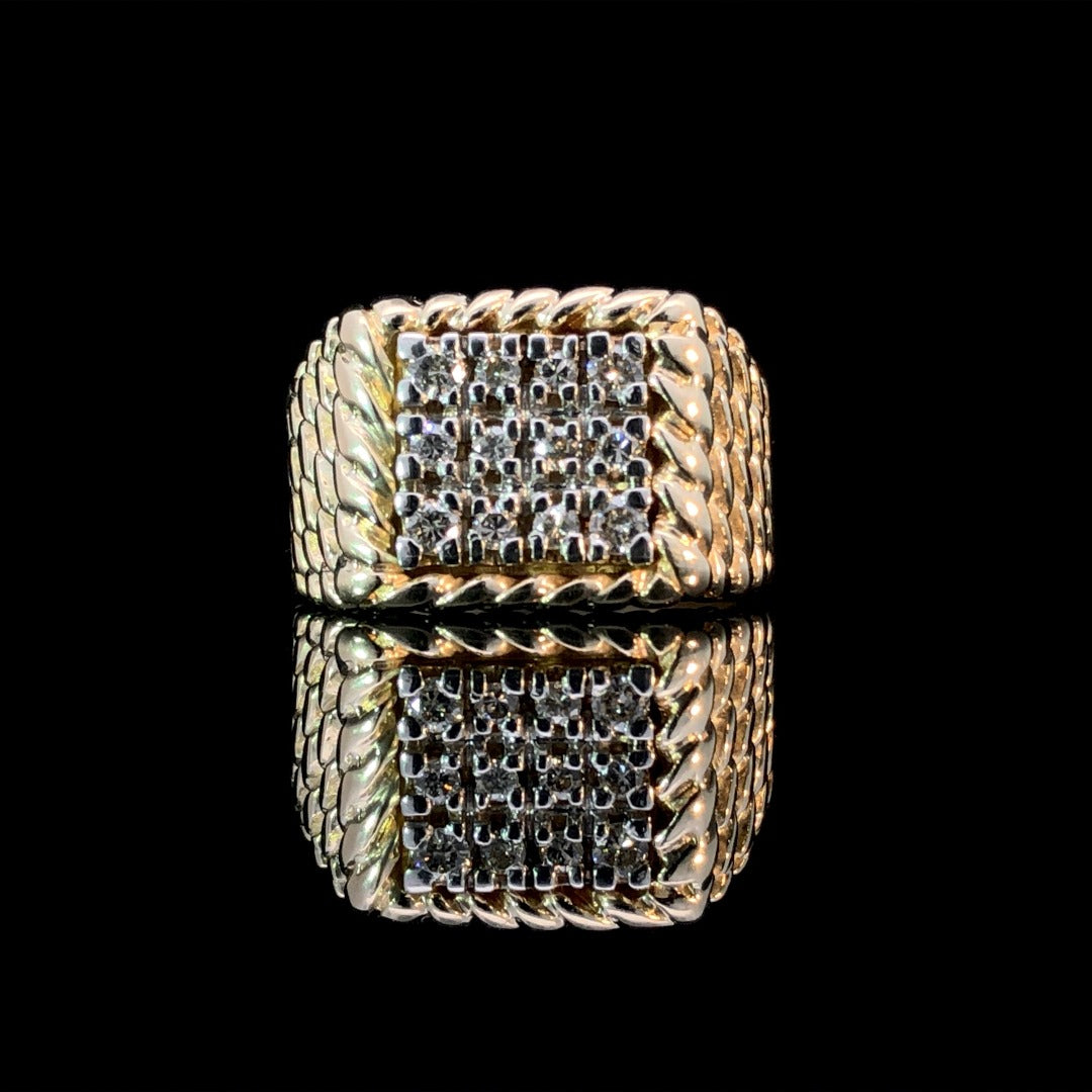 163553 - .38 ctw diamond ring