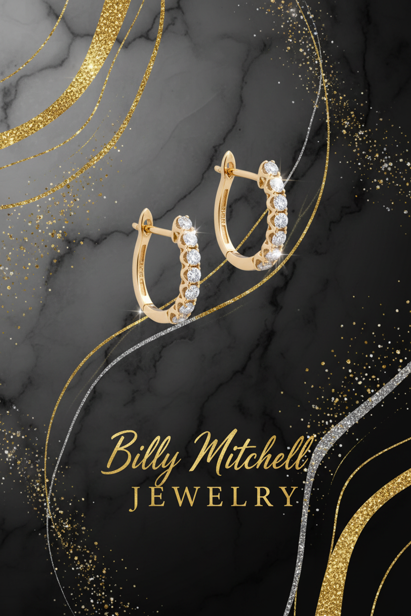 165419 - .50 ctw diamond earrings