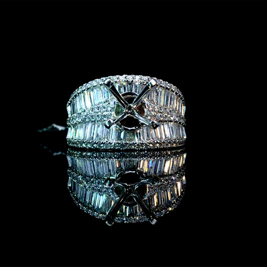 157744 - 3.00 ctw diamond semi mount