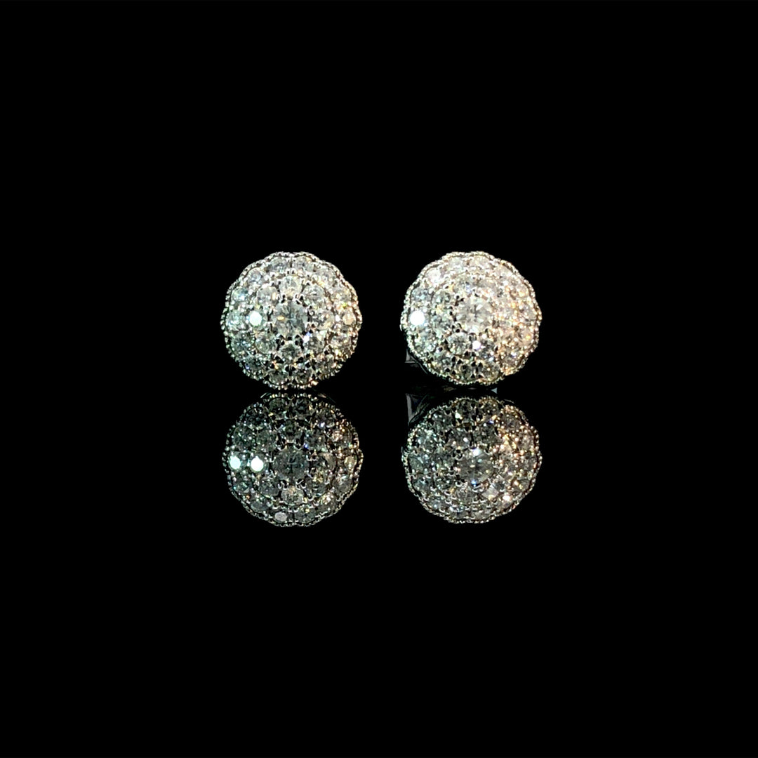162110 - .50 ctw diamond earrings