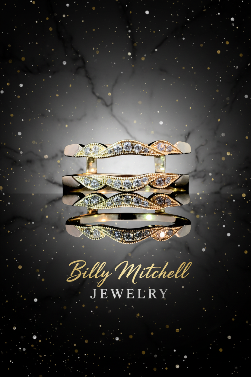 165518 - .09 ctw diamond ring guard