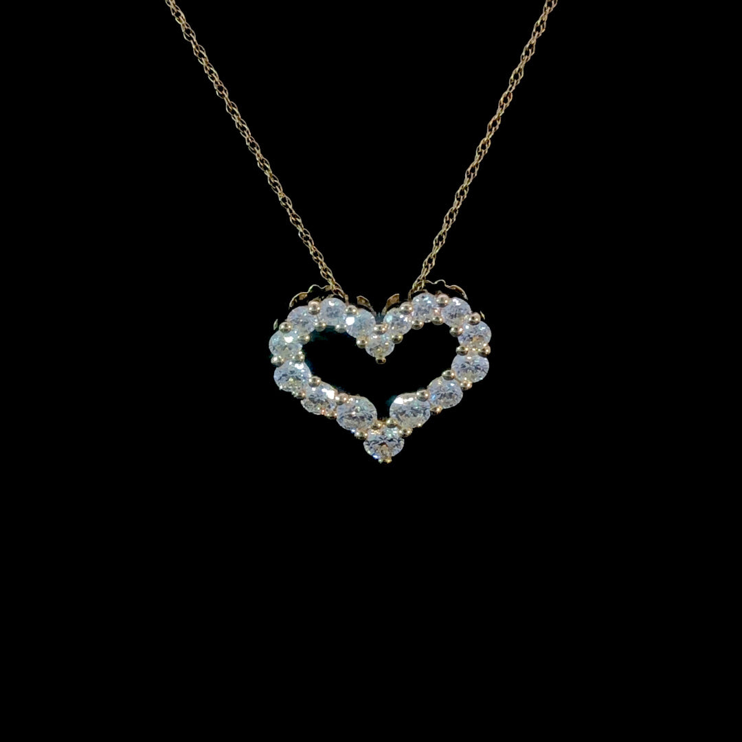 165306 - 1.00 ctw diamond pendant