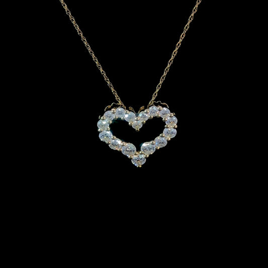 165306 - 1.00 ctw diamond pendant