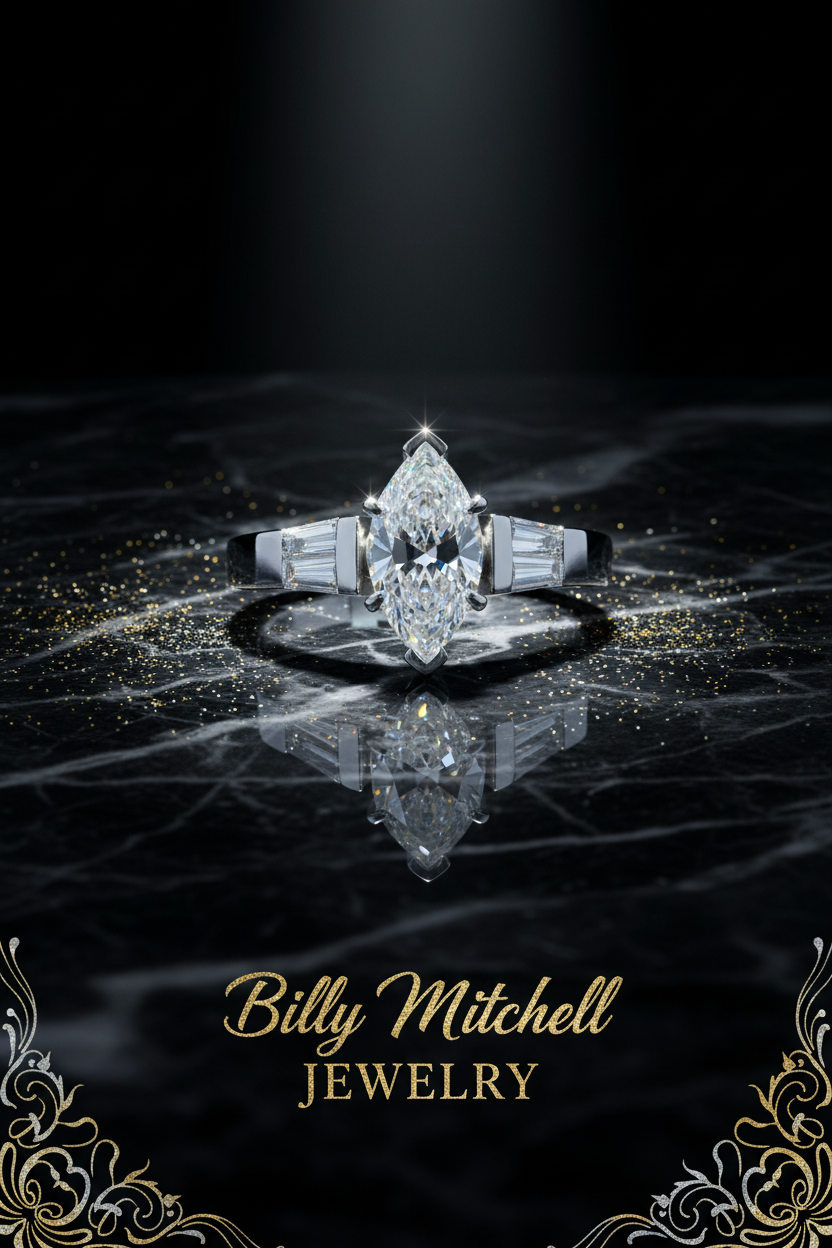 113763 - .42 ctw diamond semi mount