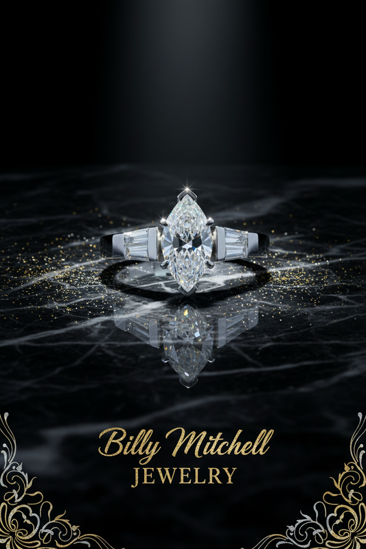 113763 - .42 ctw diamond semi mount