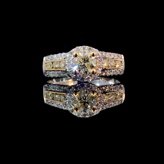 163131 - 1.09 ctw diamond ring