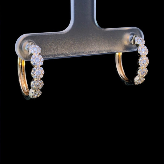 161745 - .50 ctw diamond hoops