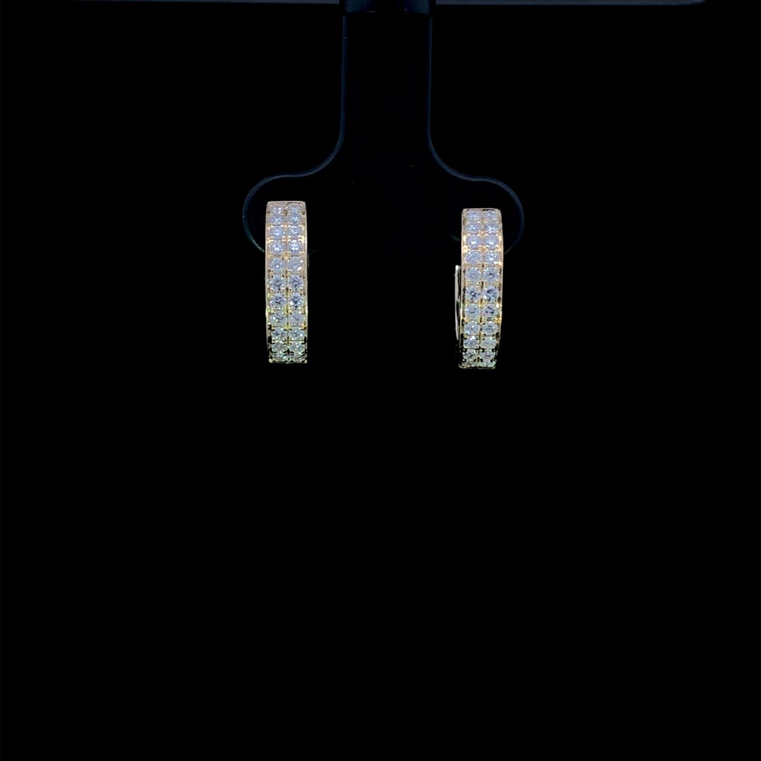 164272 - .50 ctw deiamond hoops