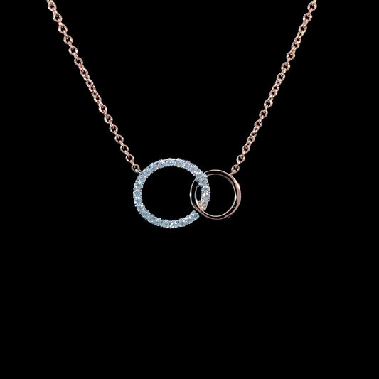 163902 - .15 ctw diamond necklace