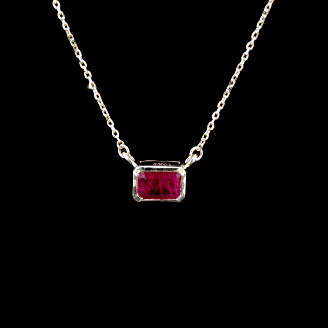 166554 - .50ctw ruby necklace