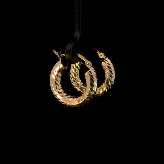 163320 - Gold hoops