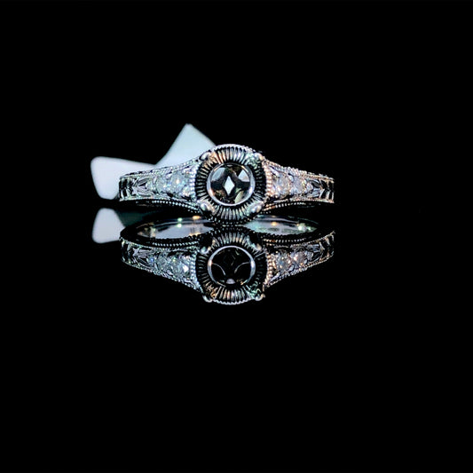 153237 - .20 ctw diamond semi mount
