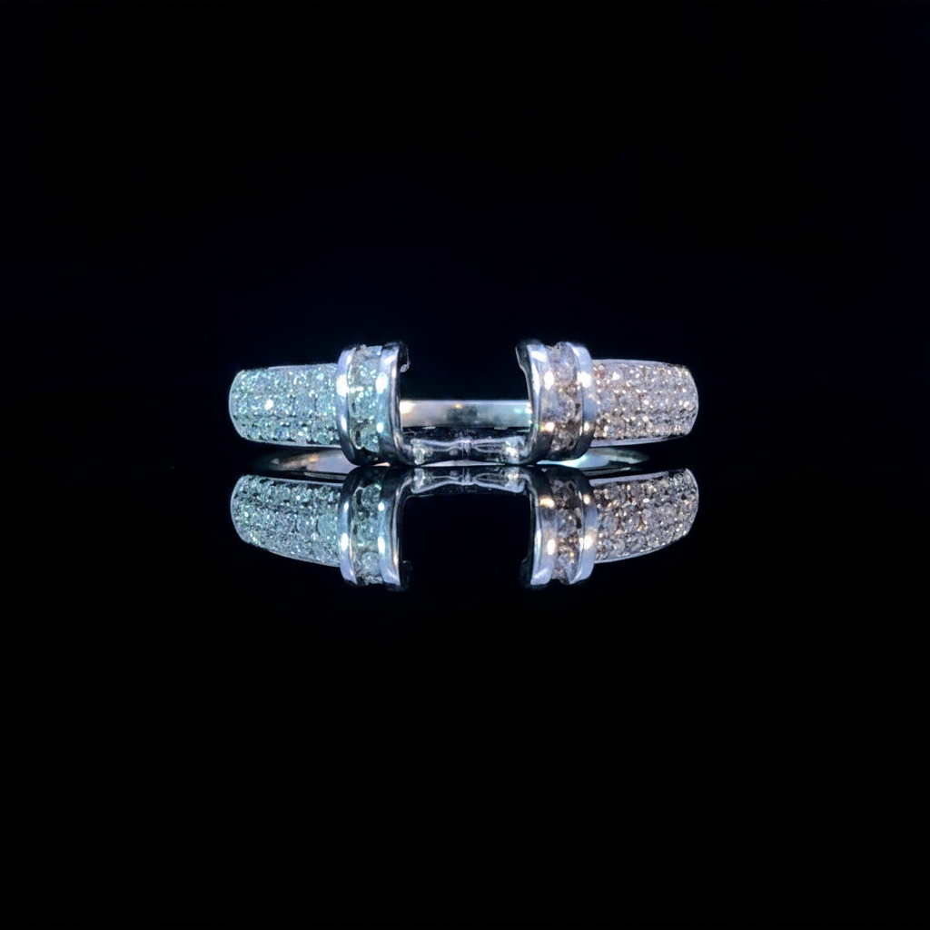 135519 - .35 ctw diamond ring wrap