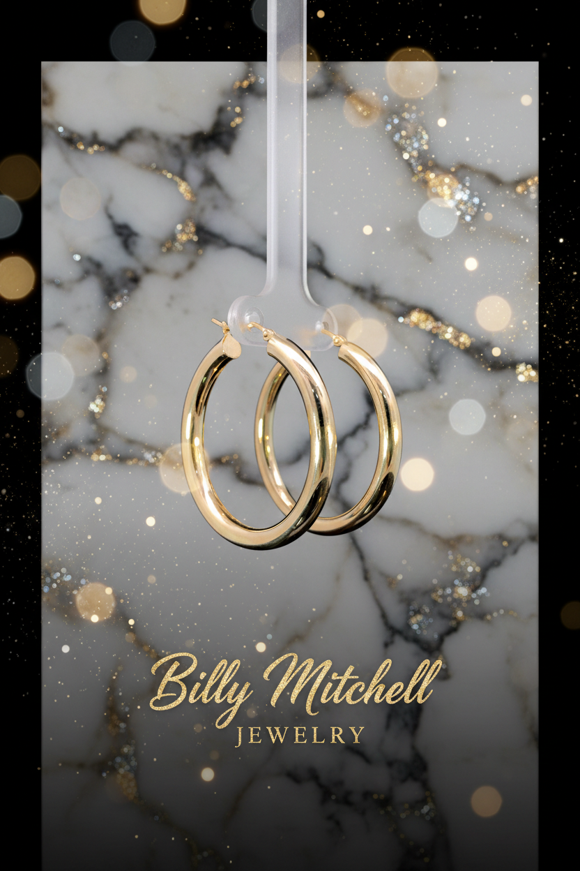167461 - Gold earrings