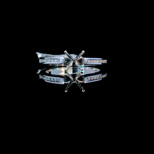 139338 - .15 ctw diamond semi mount