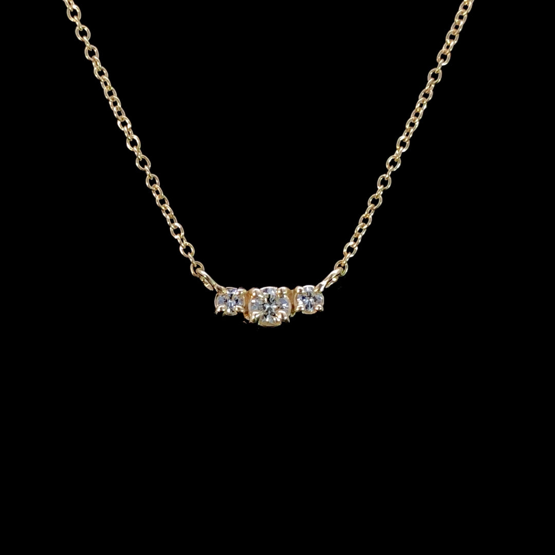 166522 - .10 ctw diamond necklace