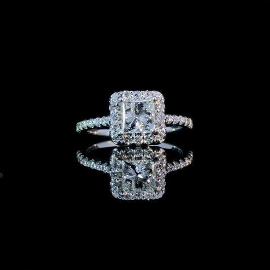 163544 - 1.28 ctw diamond ring