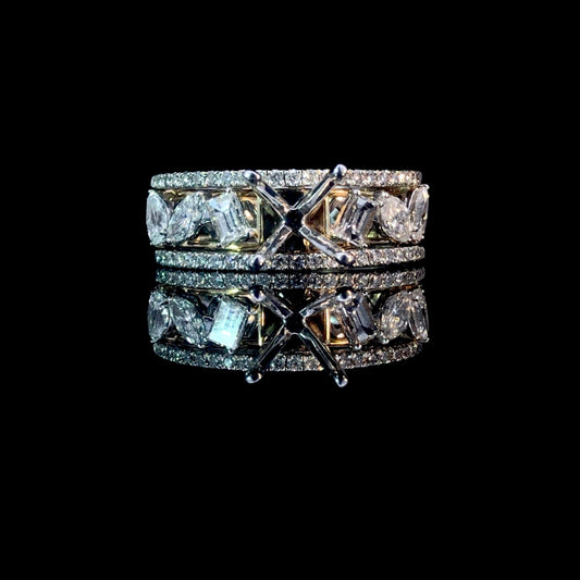 164984 - 1.05 ctw diamond semi mount