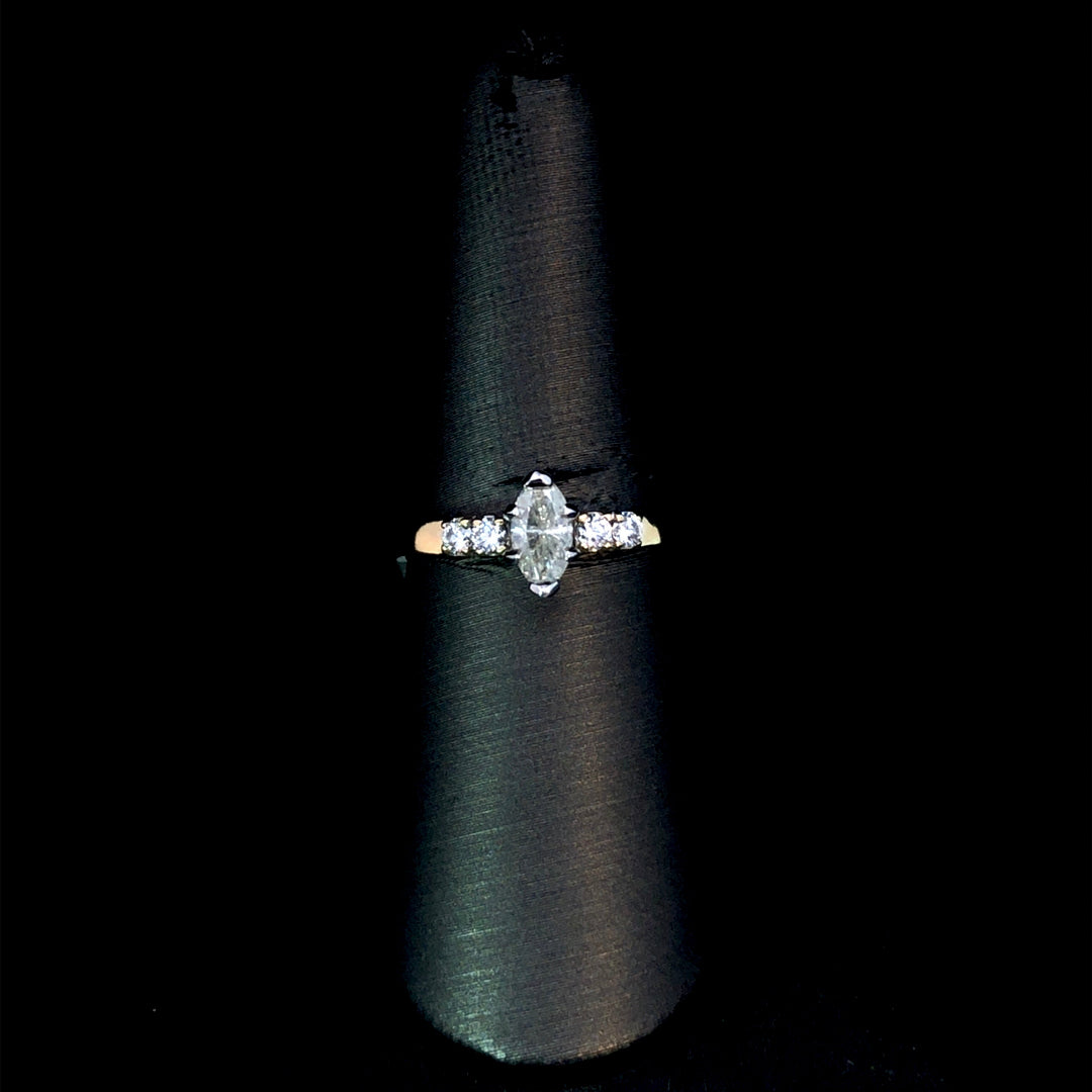 166503 - 1.28ctw diamond ring
