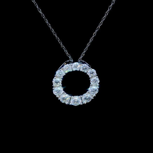 165281 - 1.50 ctw diamond pendant