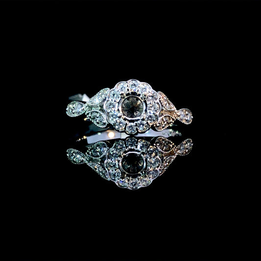 154544 - .40 ctw diamond semi mount
