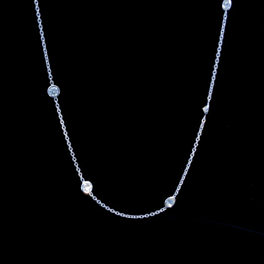 162230 - 1.50 ctw diamond necklace