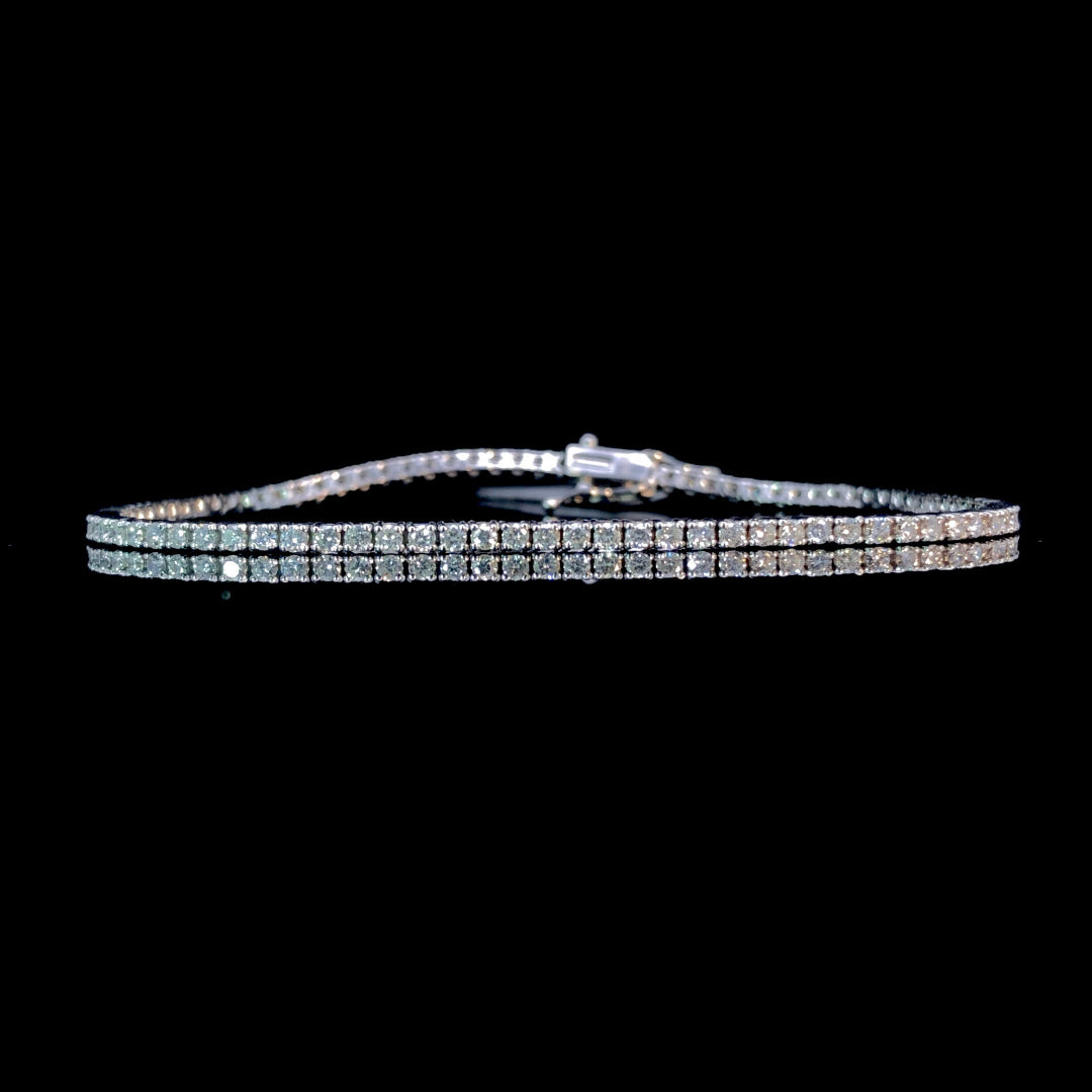 160213 - 1.50 ctw diamond bracelet
