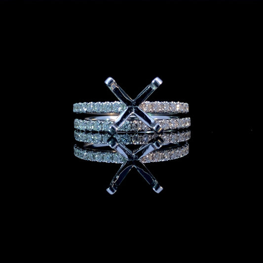 159900 - .30 ctw diamond semi mount