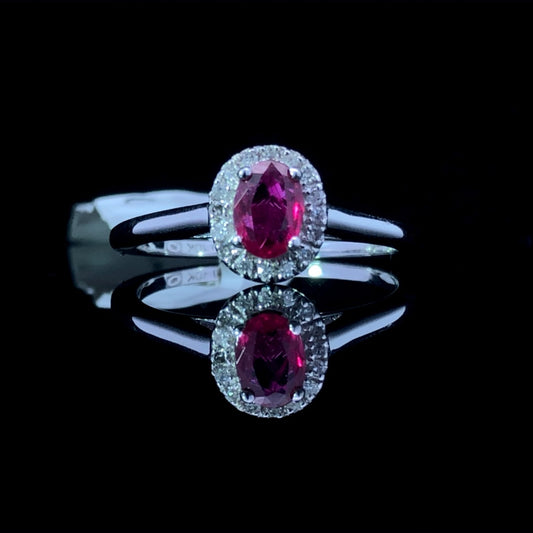 151665 - Ruby and diamond ring