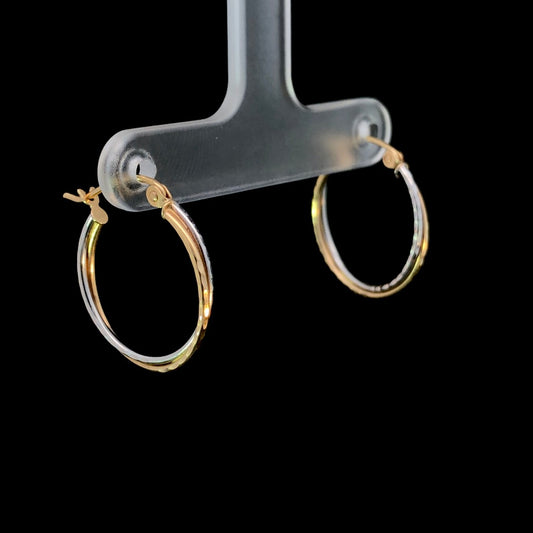 156963 - Gold hoops