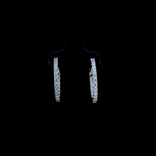 164155 - 1.00 ctw diamond earrings