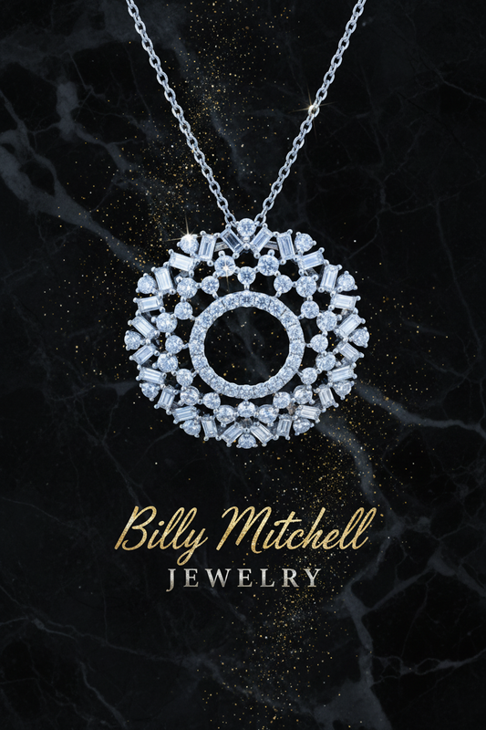 159234 - 1.47 ctw diamond pendant