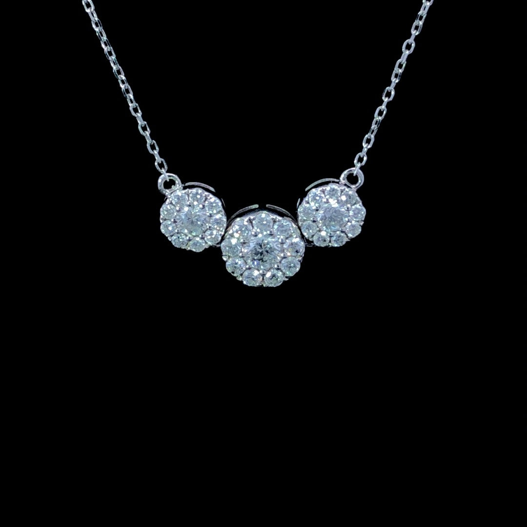 162115 - 1.00 ctw diamond necklace