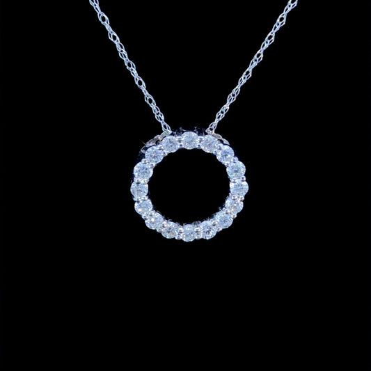 160643 - .50 ctw diamond pendant