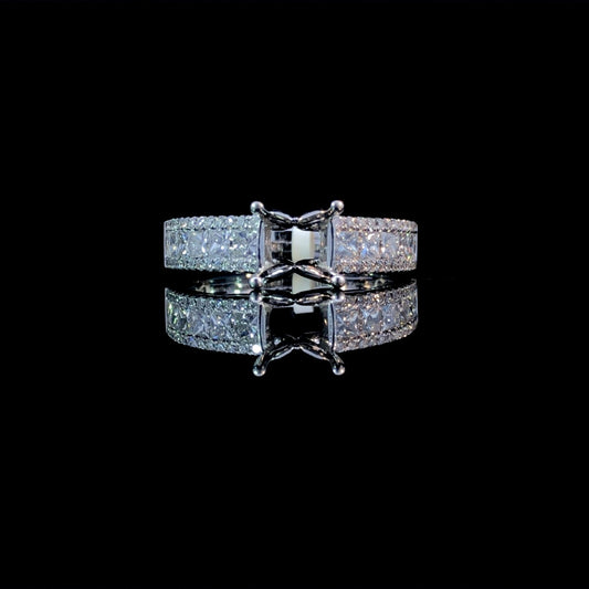 157747 - 1.08 ctw diamond semi mount