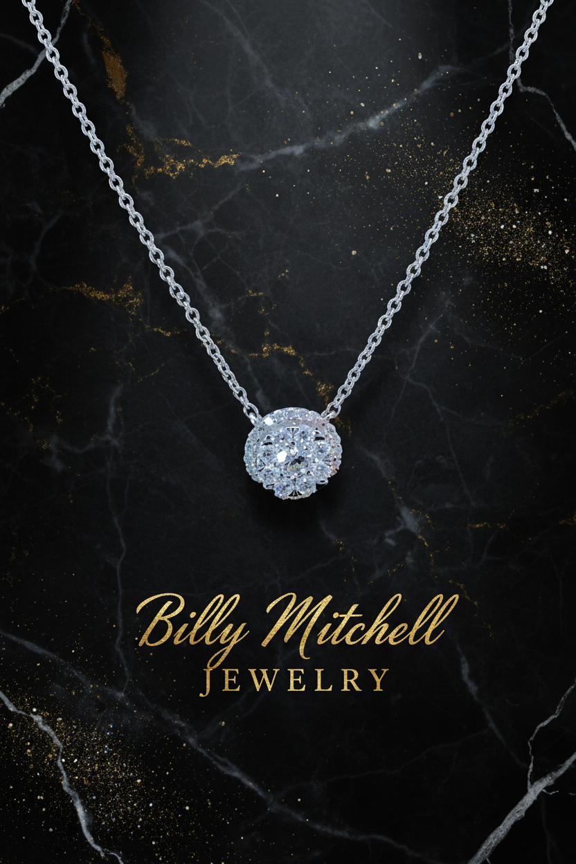 165449 - .40 ctw diamond necklace