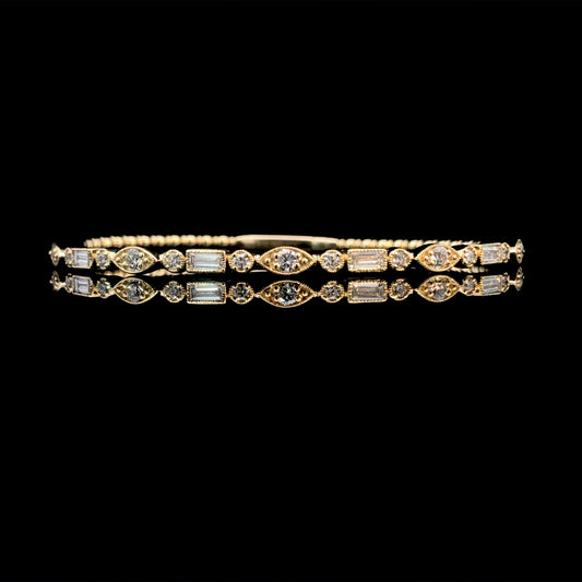 164910 - 1.13 ctw diamond bracelet