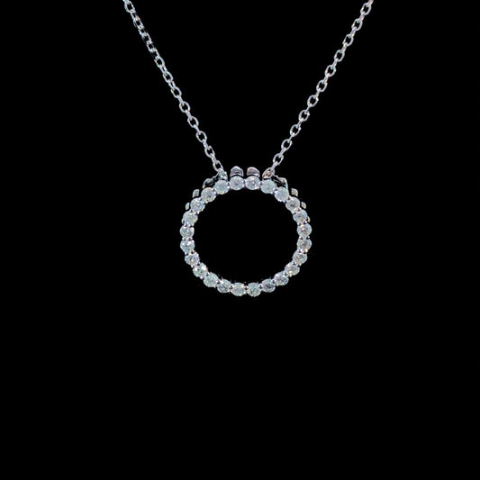 163592 - .33 ctw diamond pendant